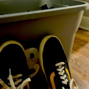 Vans pro, men's size 12 blue and yellow, used